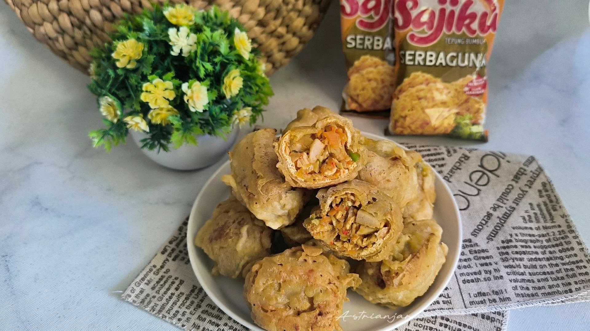 Tahu Isi Ayam Suwir Bakso #SajikuLezatMeresapSampaiDalam