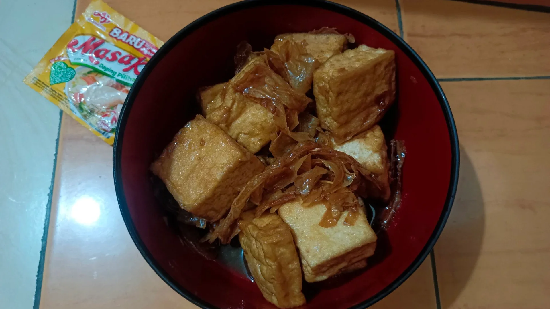 Tahu Kembang Tahu Masak Kecap