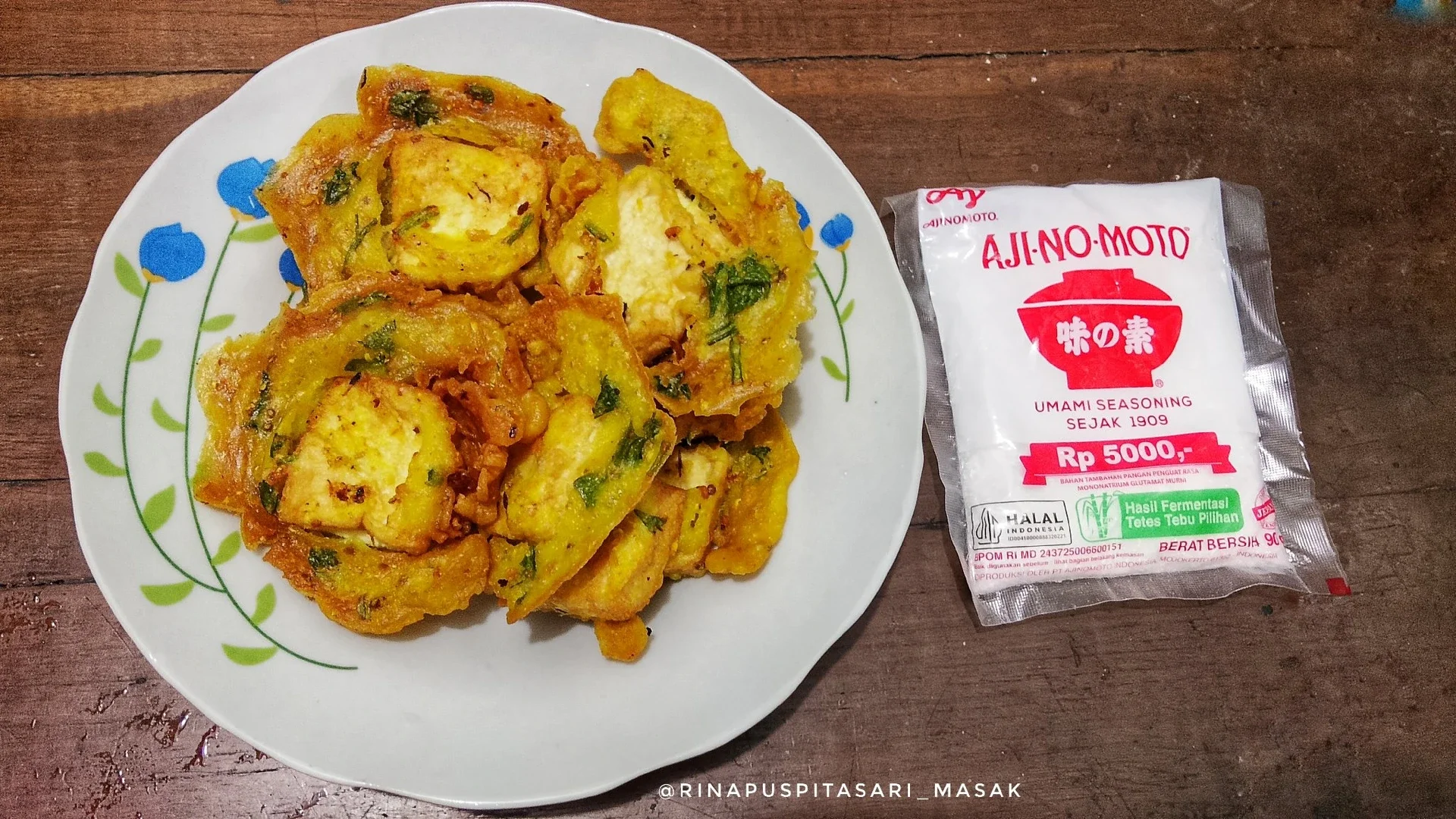 Tahu Kemul ala AJI-NO-MOTO® #MasakanPenuhCinta