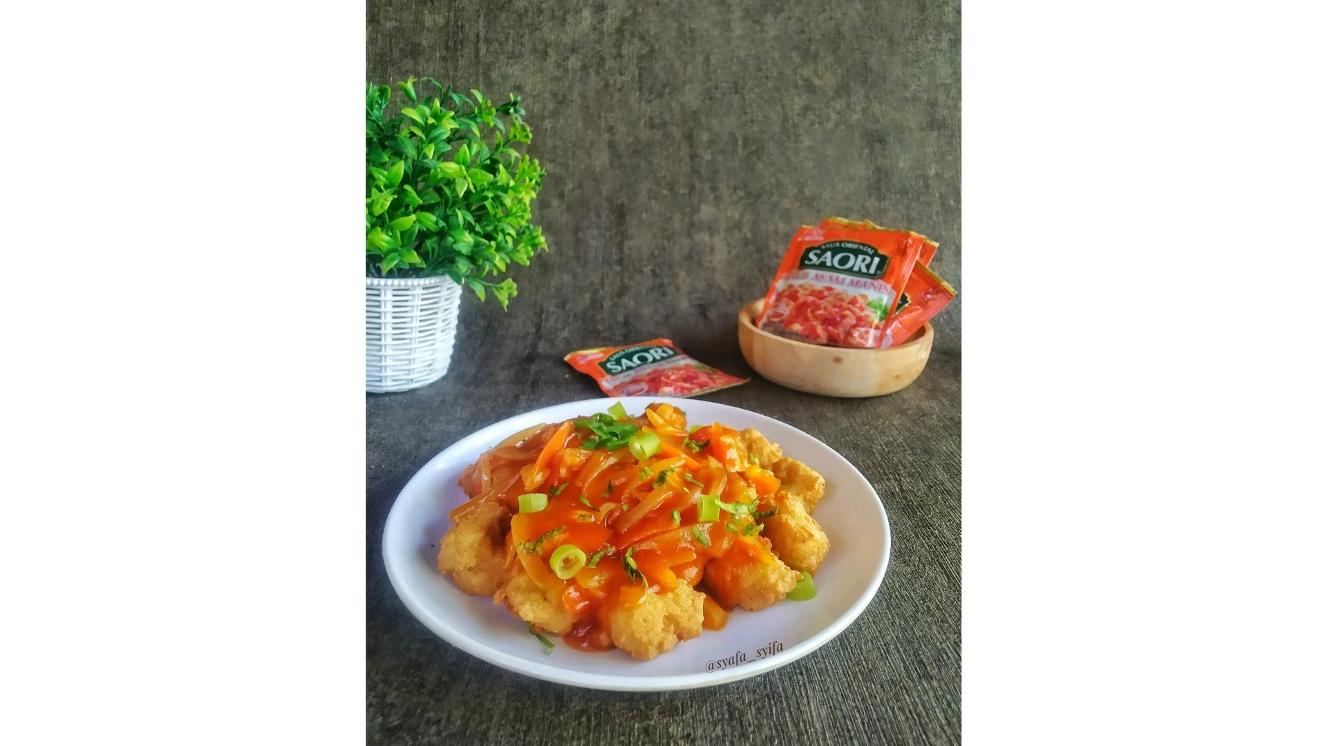 Tahu Kriwil Saus Asam Manis Ala Saori #SejutaRasaLezatSAORI
