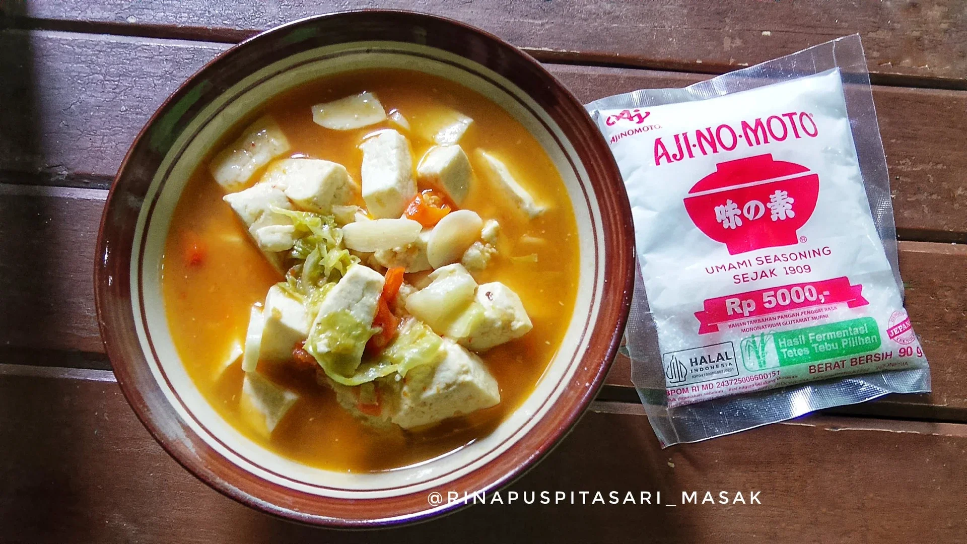 Tahu Kuah Pedas ala AJI-NO-MOTO®