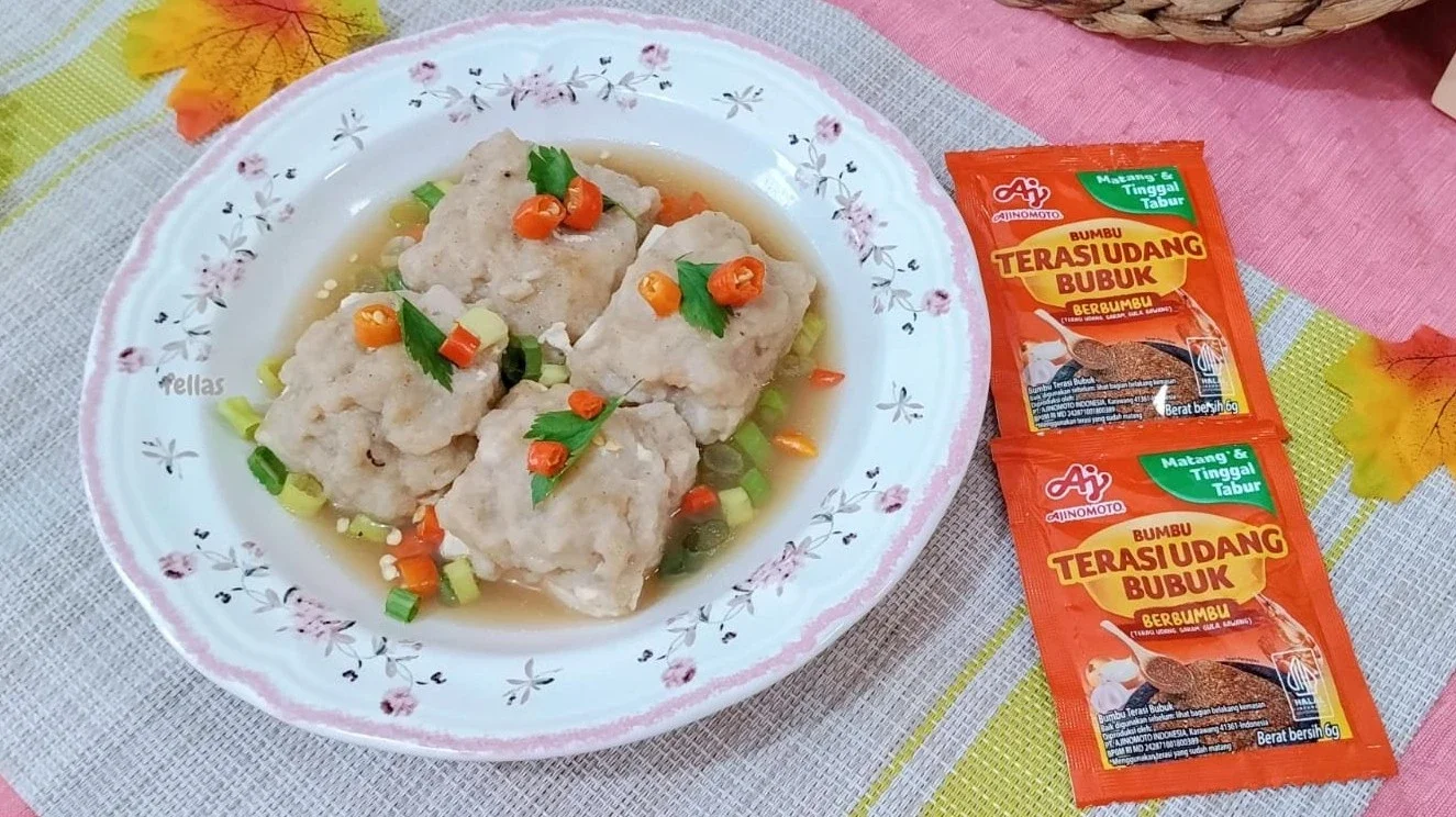 Tahu Kukus Ayam Udang (#NikmatTanpaDrama #AjinomotoTerasiUdang)