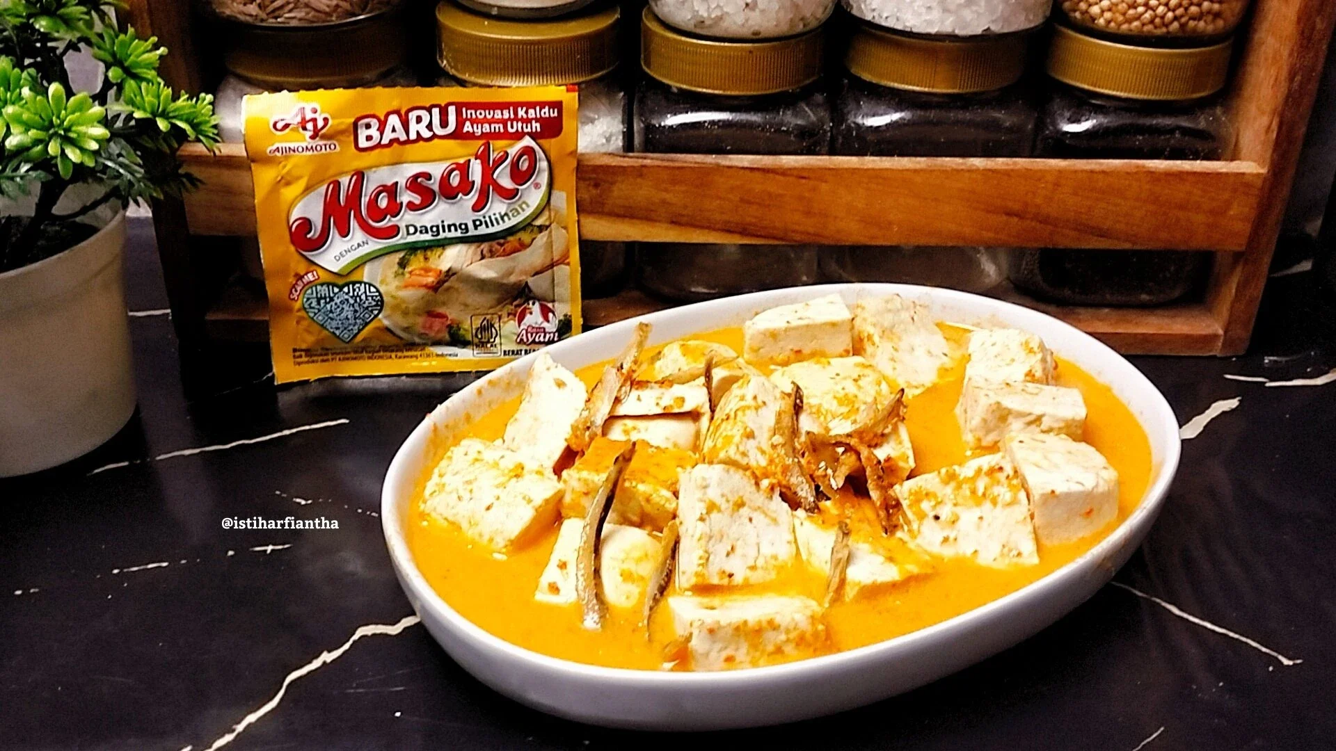 Tahu Santan Pedas Gurih ala MASAKO®
