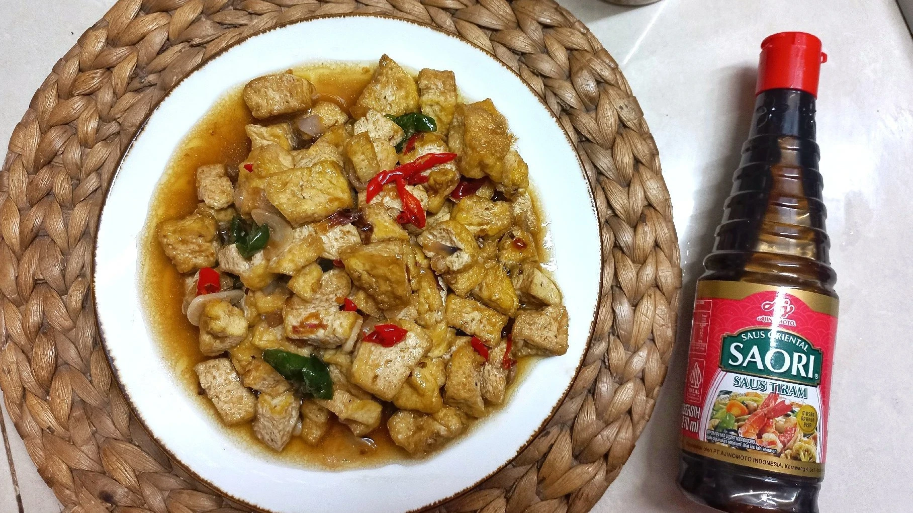 Tahu saus tiram