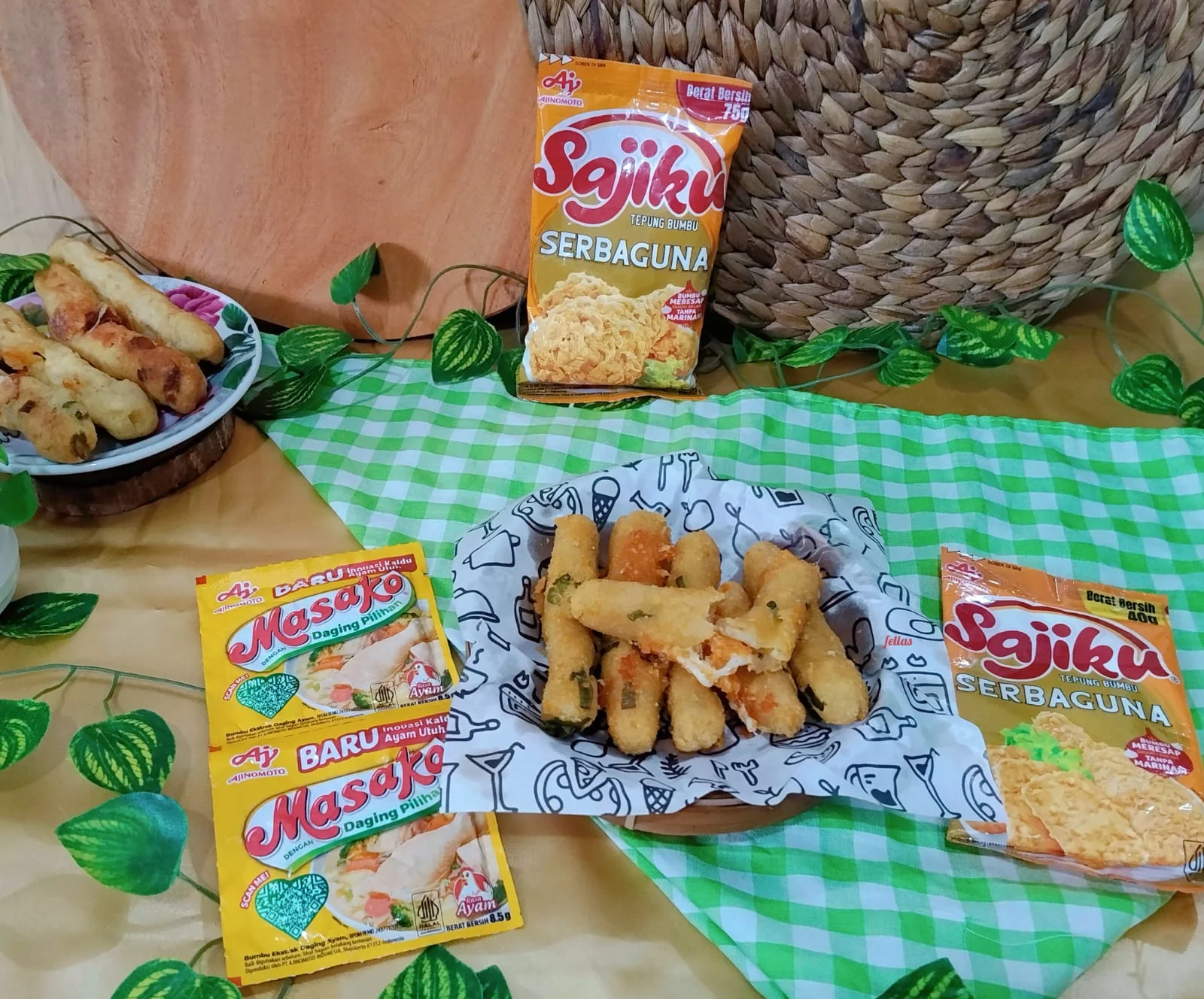 Tahu Stik Mozarella (#SajikuLezatMeresapSampaiDalam)