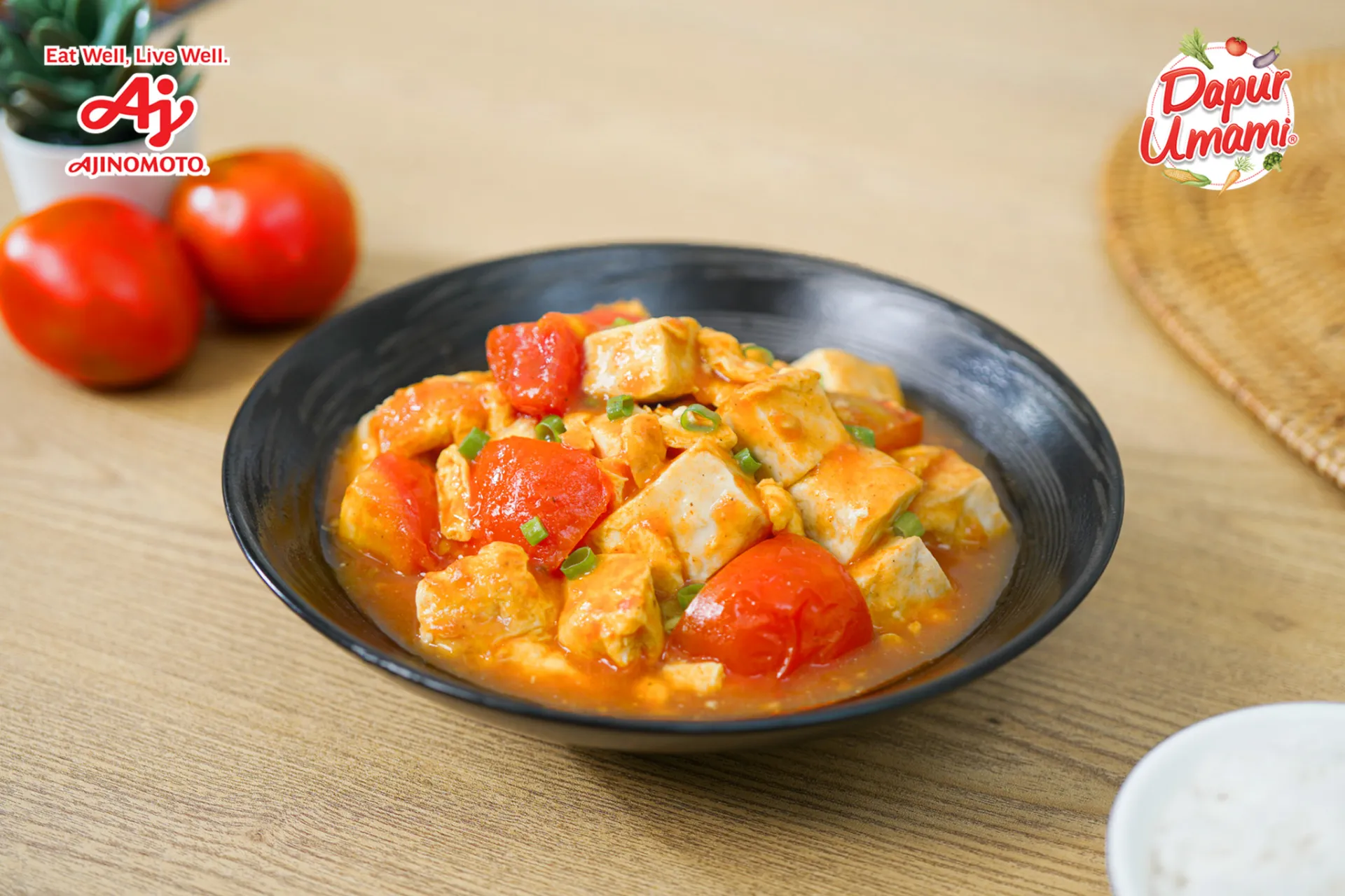 Tahu Telur Saus Tomat ala AJI-NO-MOTO®