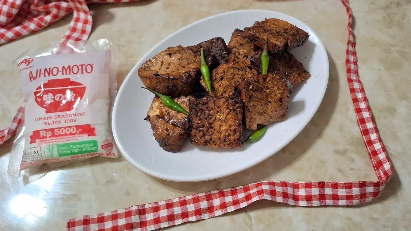 Tahu Tempe Bacem ala Ajinomoto