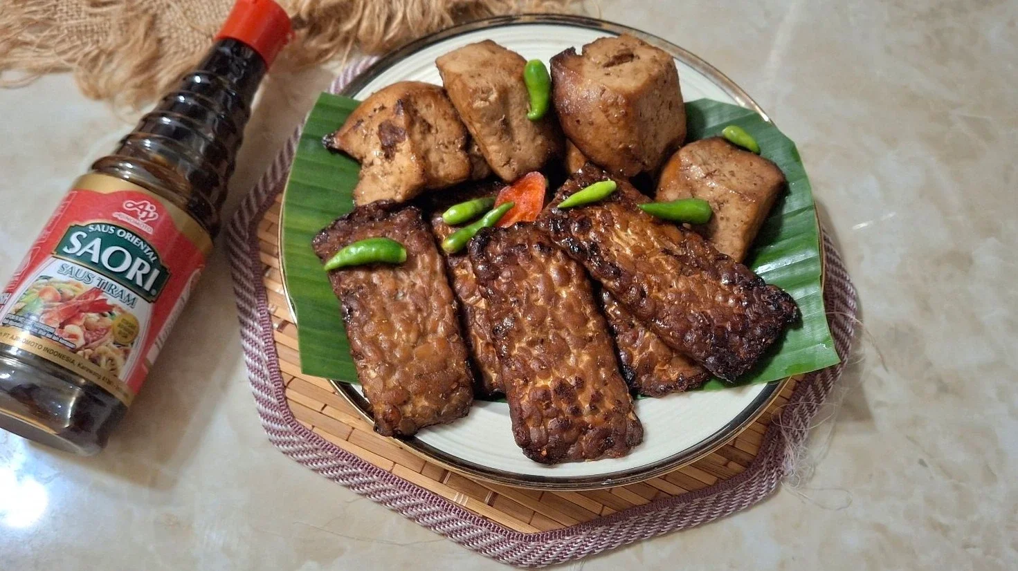 Tahu Tempe Bacem ala Saori