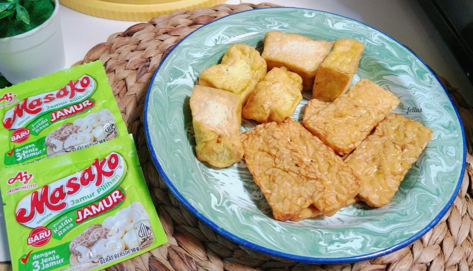 Tahu Tempe Goreng Masako