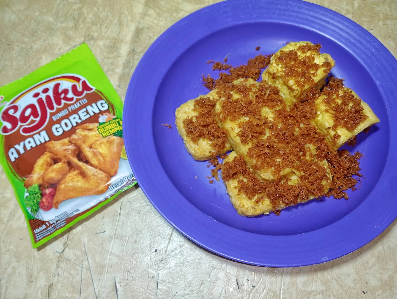 Tahu Tempe Serundeng