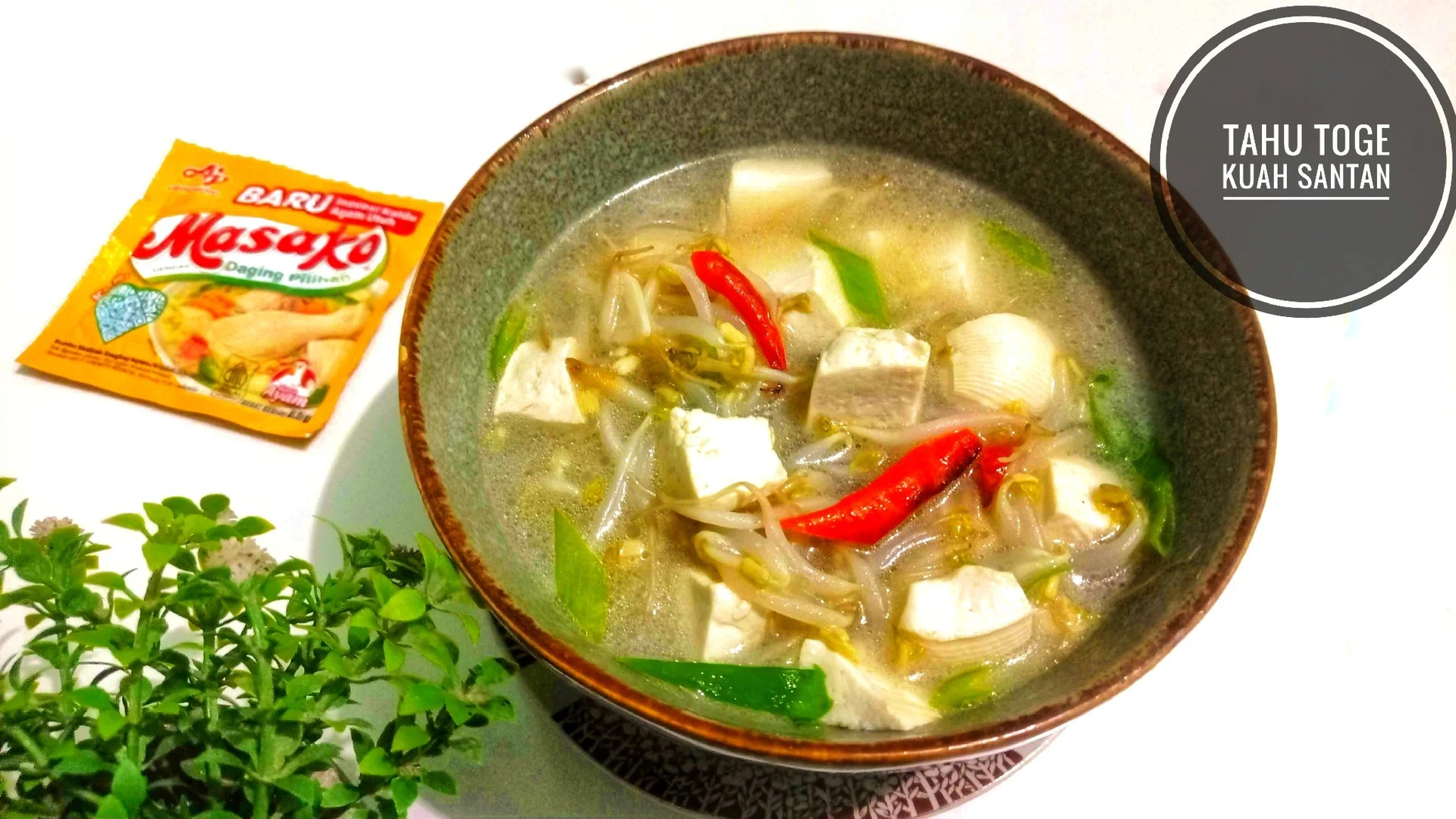 TAHU TOGE KUAH SANTAN 