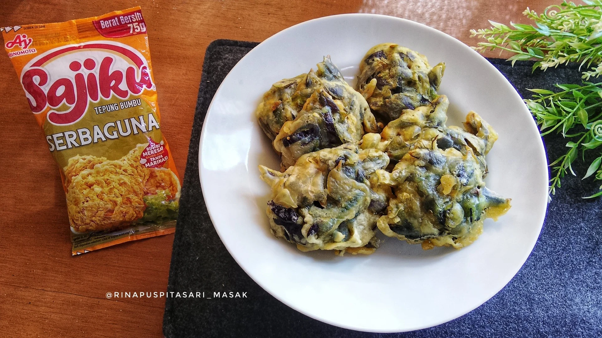 #TakjilBerbuka Bakwan Kulit Terong ala Sajiku® 
