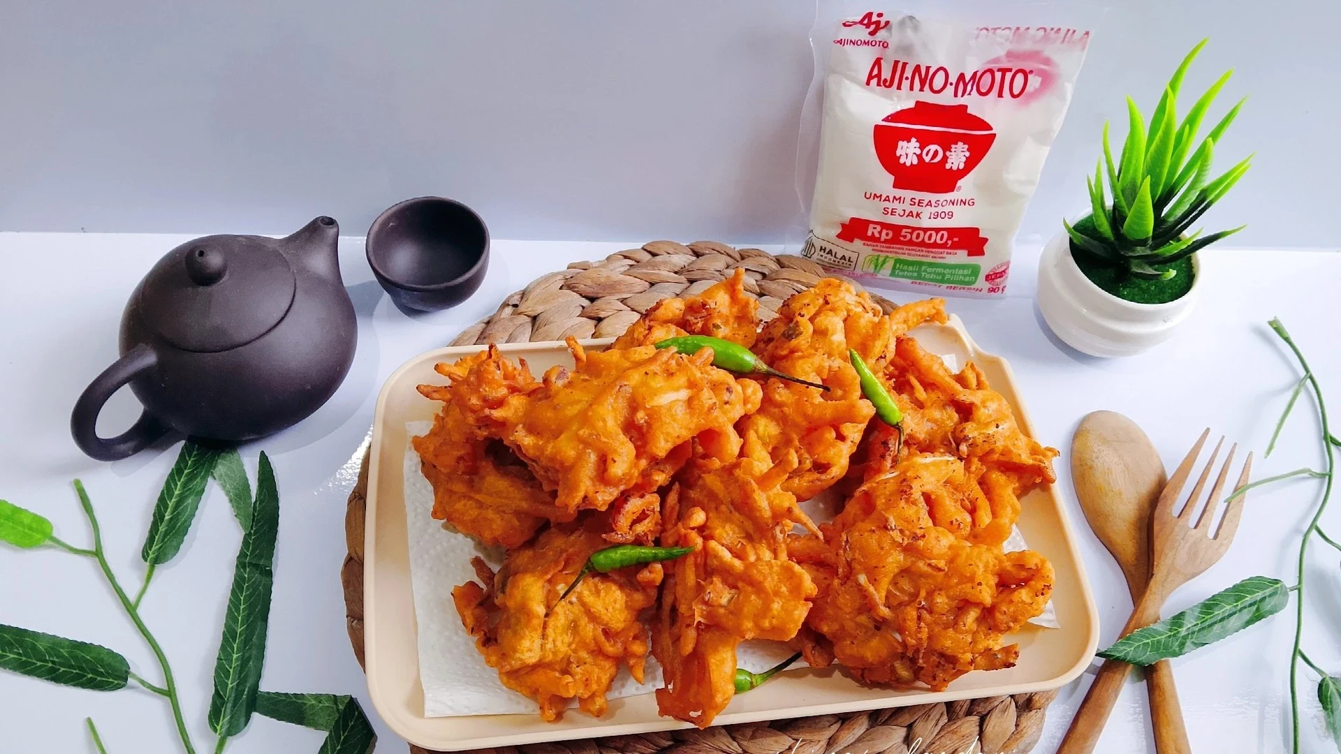 #TakjilBerbuka Bakwan Sayur ala Ajinomoto 