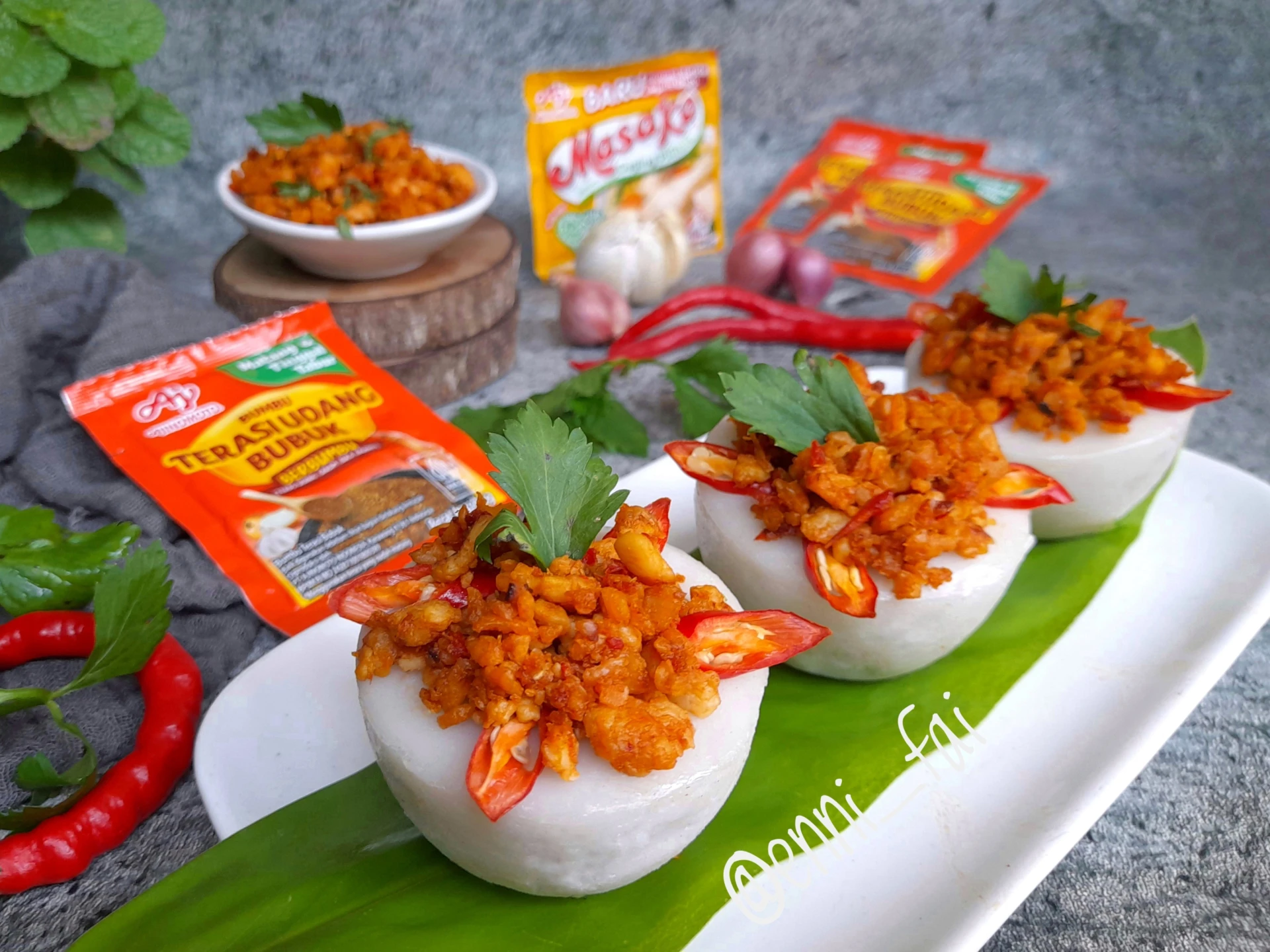 Talam Ayam Terasi Pedas
