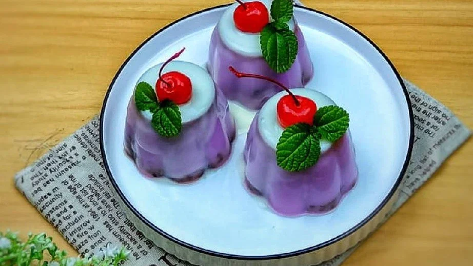 Talam Ubi ungu ala Ajinomoto