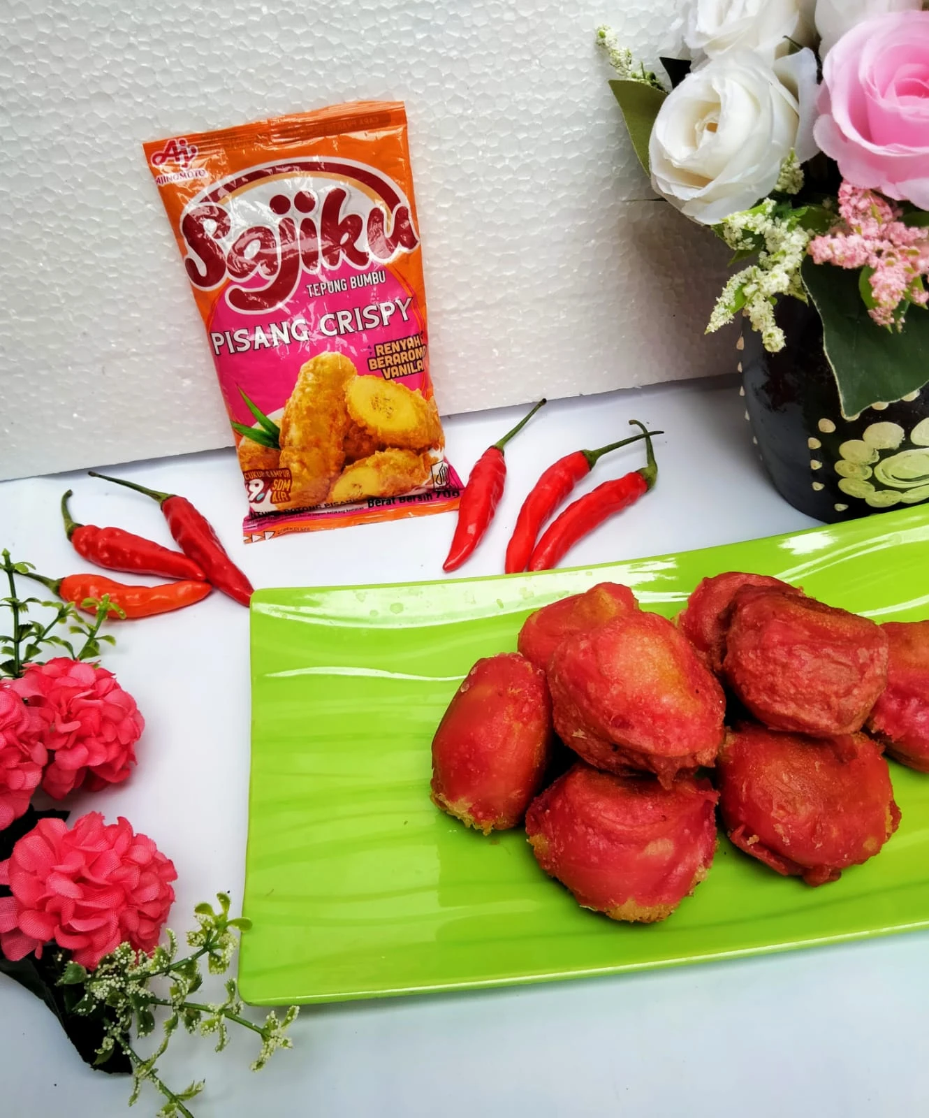 Tape Goreng Rondo Royal Ala Sajiku Tepung Bumbu Pisang Crispy
