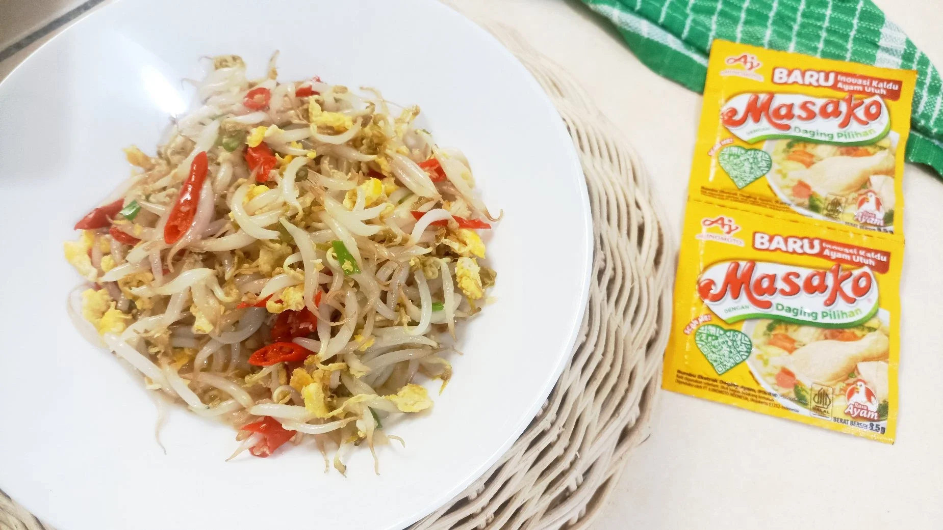 Tauge Tumis Telur