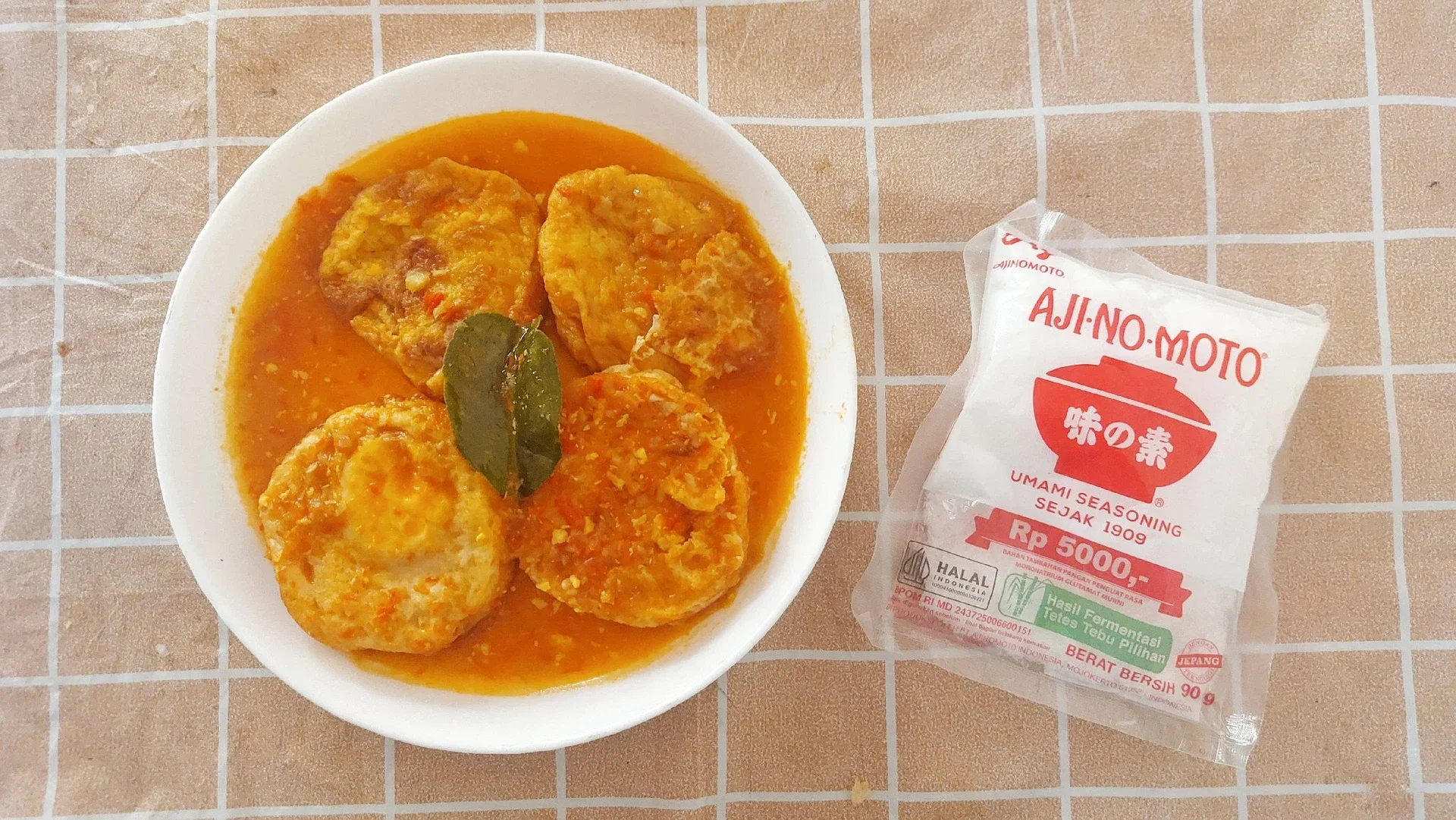 Telor Ceplok bumbu bali