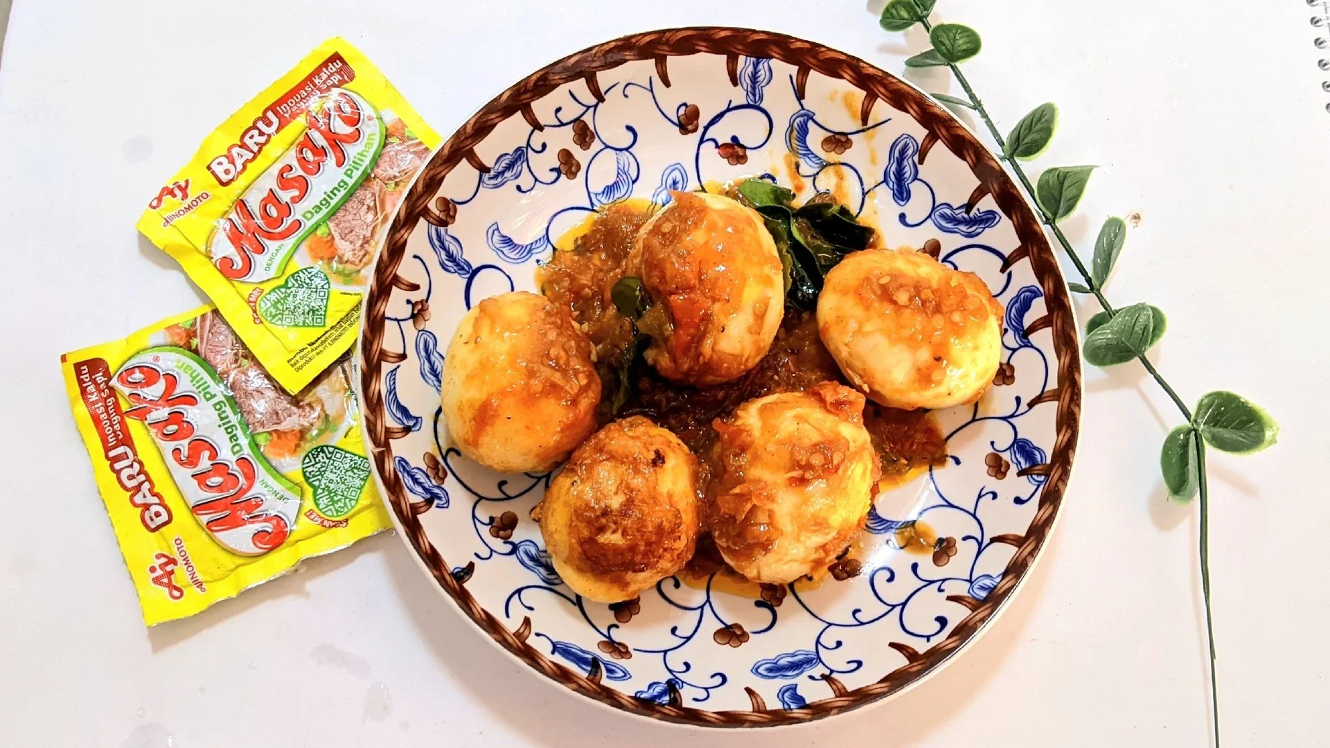 Telur Balado Daun Jeruk