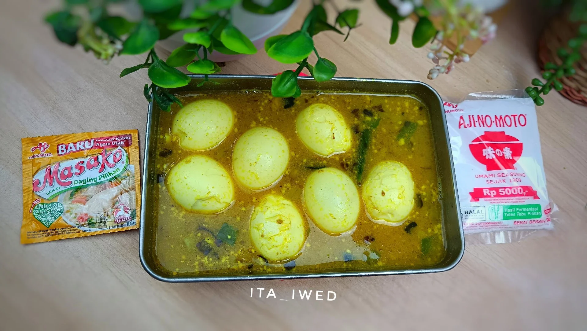 Telur Bumbu Kuning