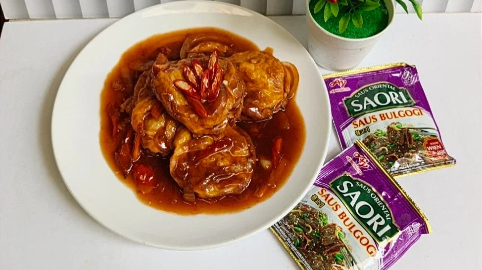 Telur Ceplok ala Saori® Saus Bulgogi