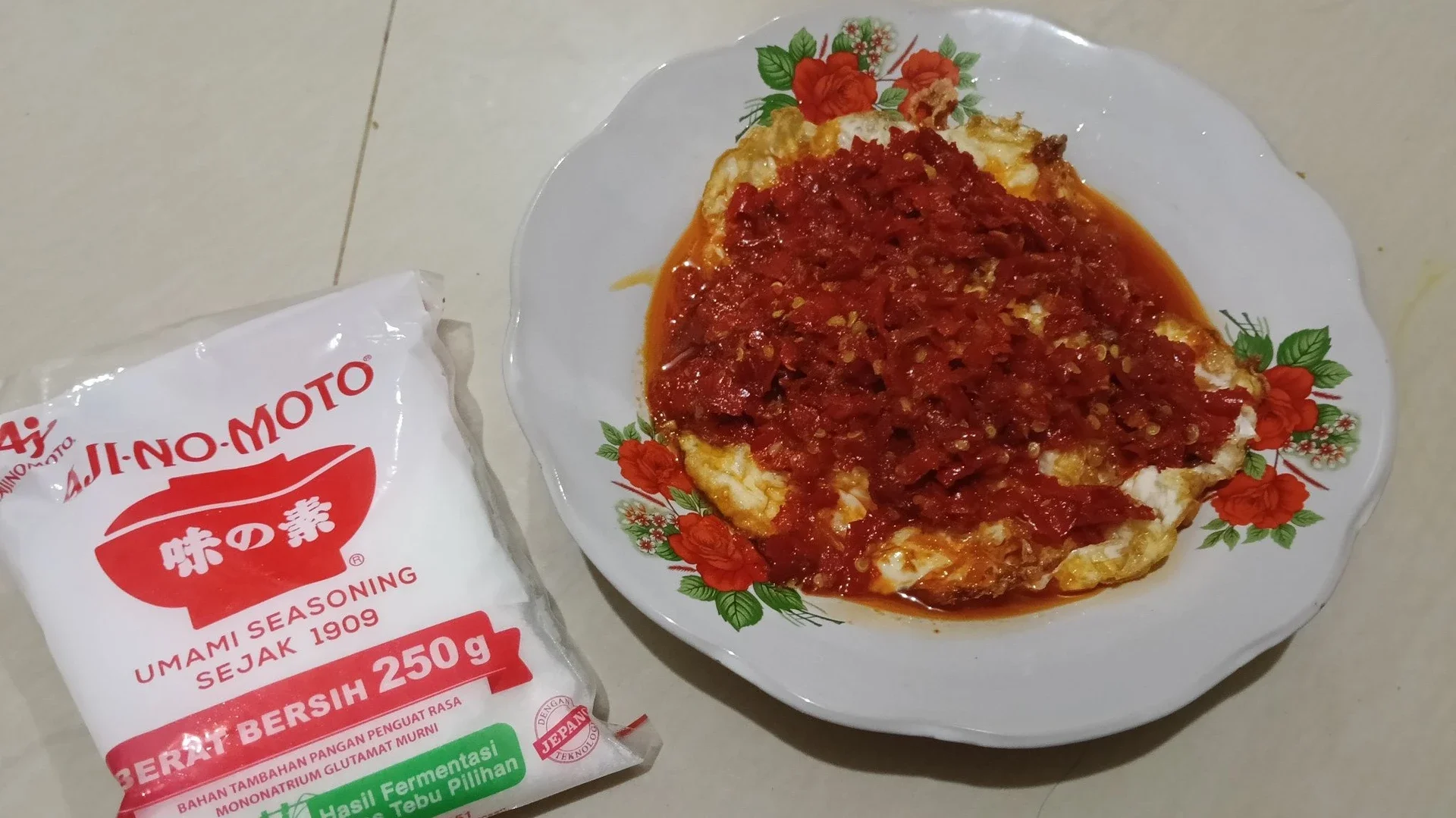 Telur Ceplok Balado