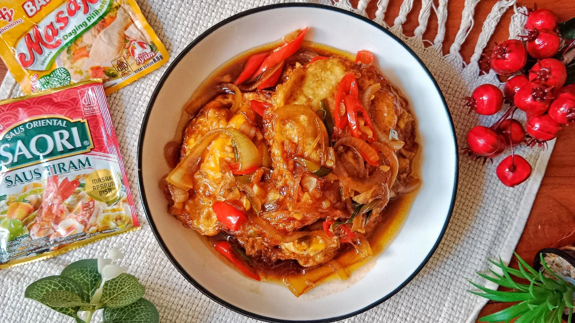 Telur Ceplok Kecap Ala Masako