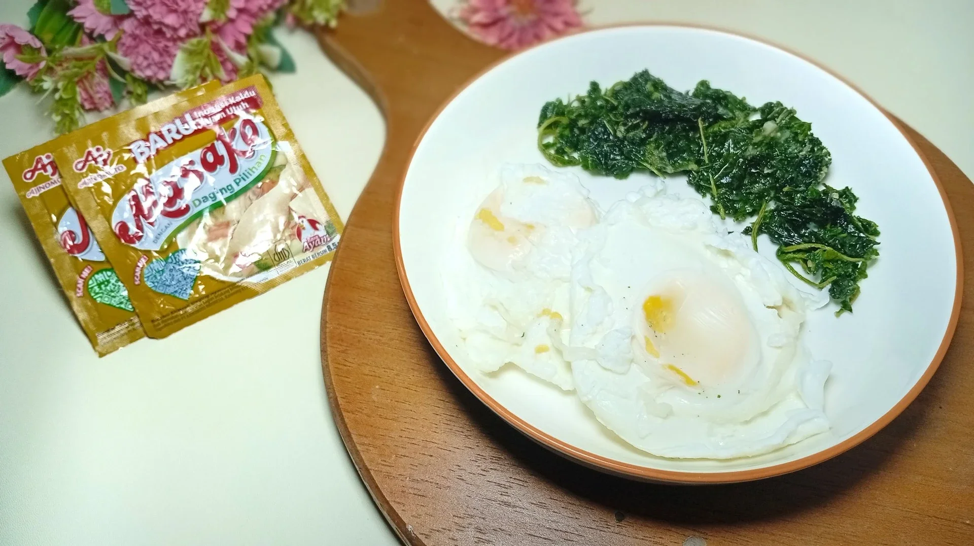 Telur Ceplok Rebus