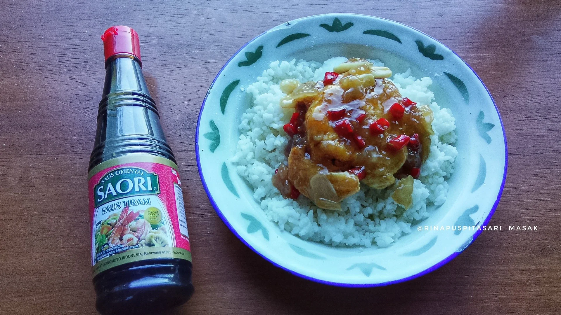 Telur Ceplok Saus Tiram ala Saori®
