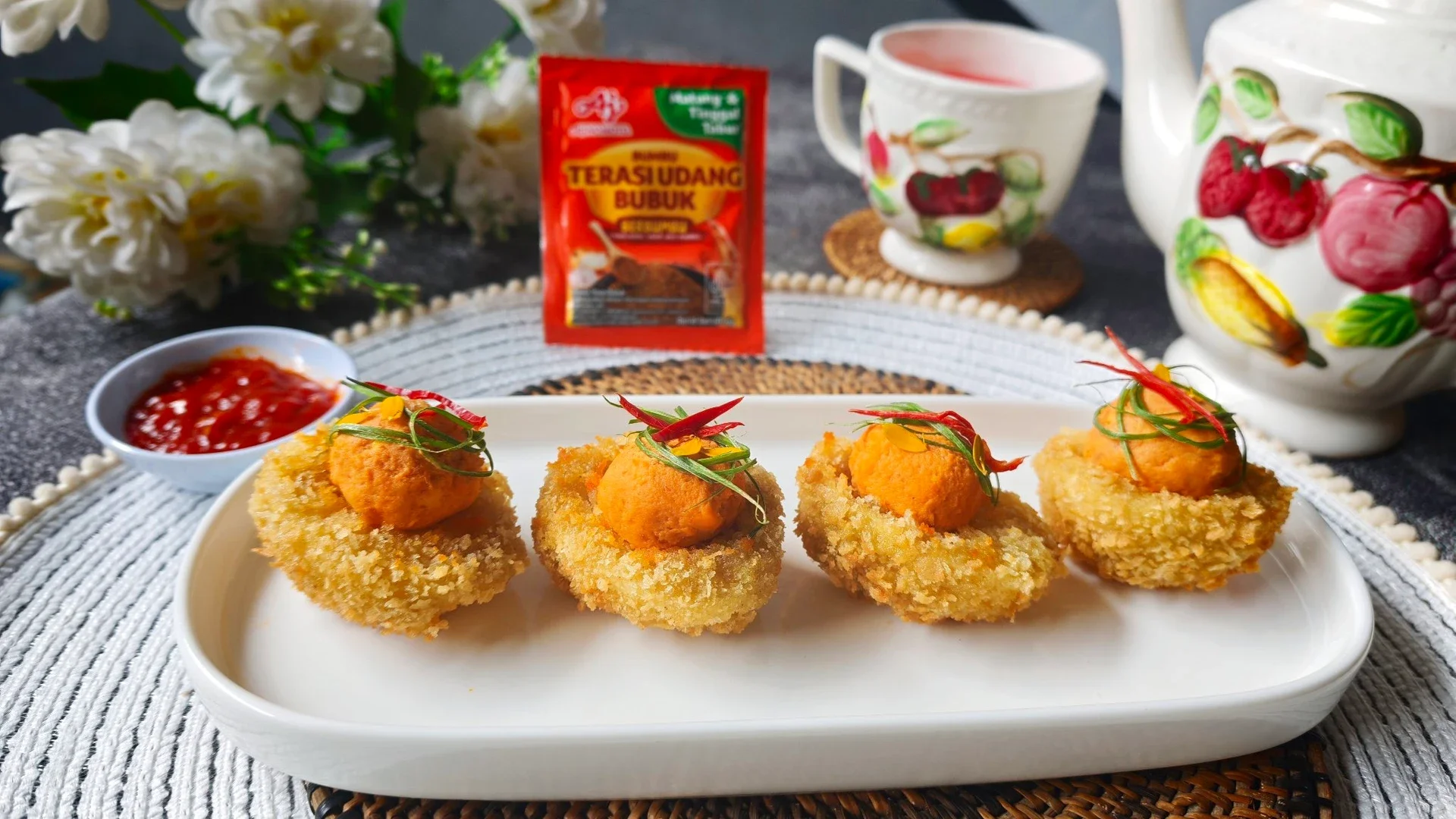 Telur Crispy Sambal Terasi