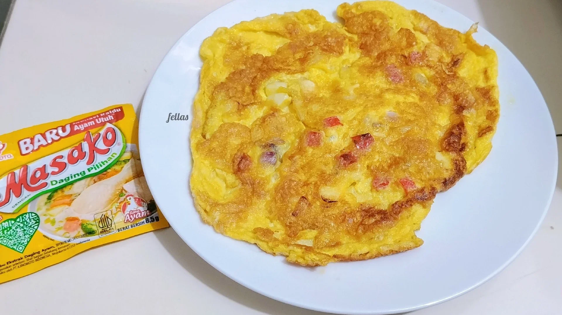 Telur Dadar Ala Masako