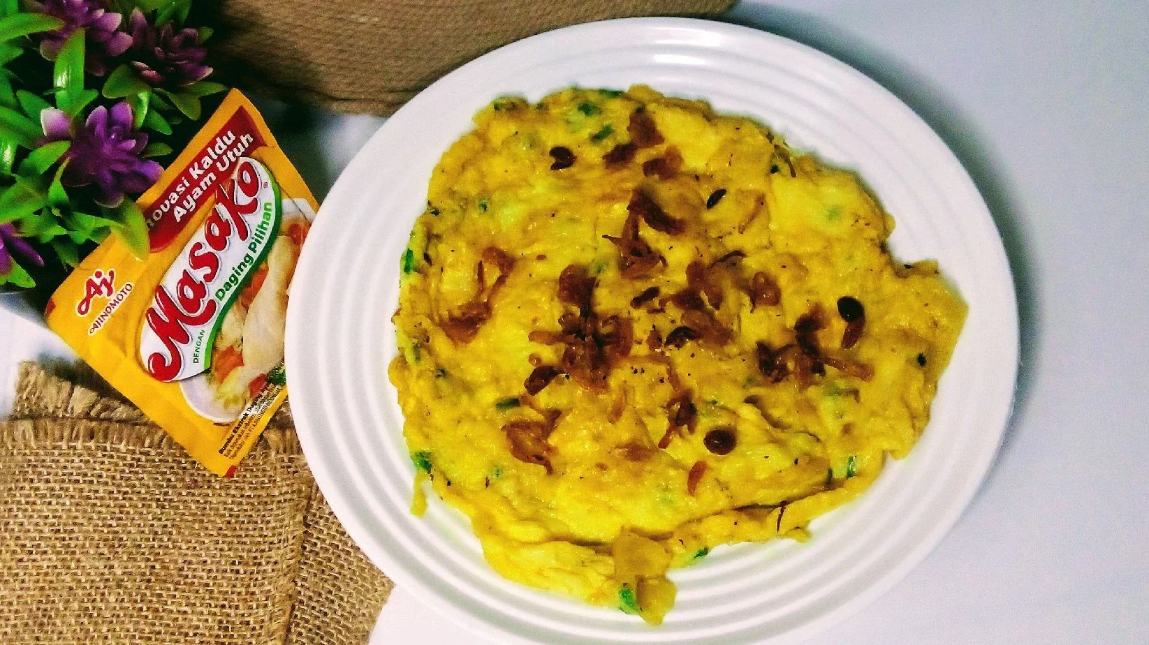 Telur Dadar Ala Masako
