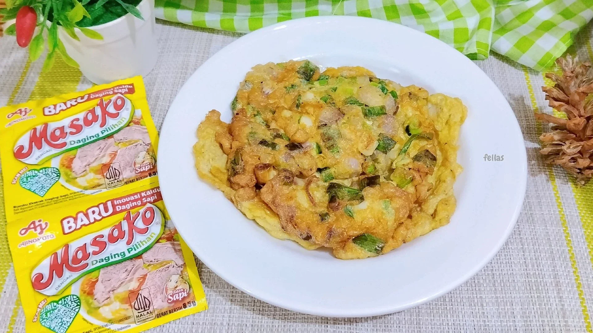 Telur Dadar Bawang 