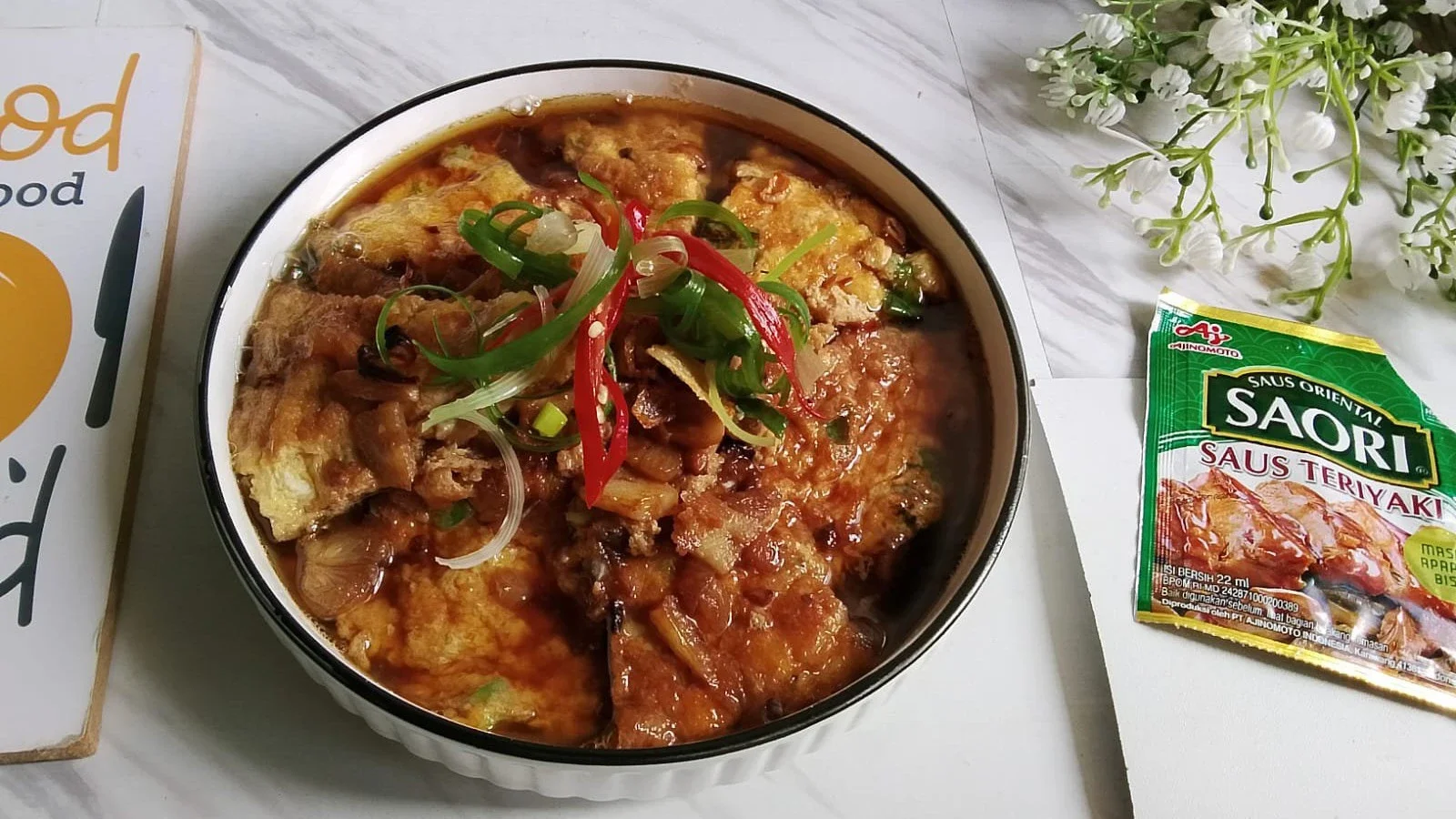Telur Dadar bumbu Saori ®