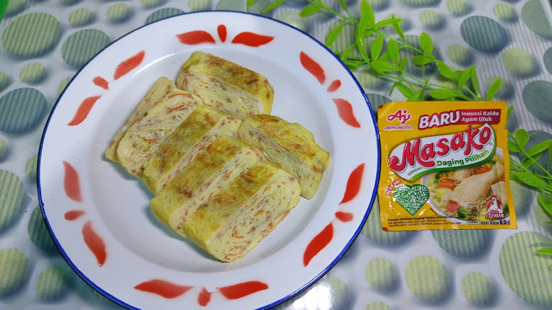 telur dadar gulung