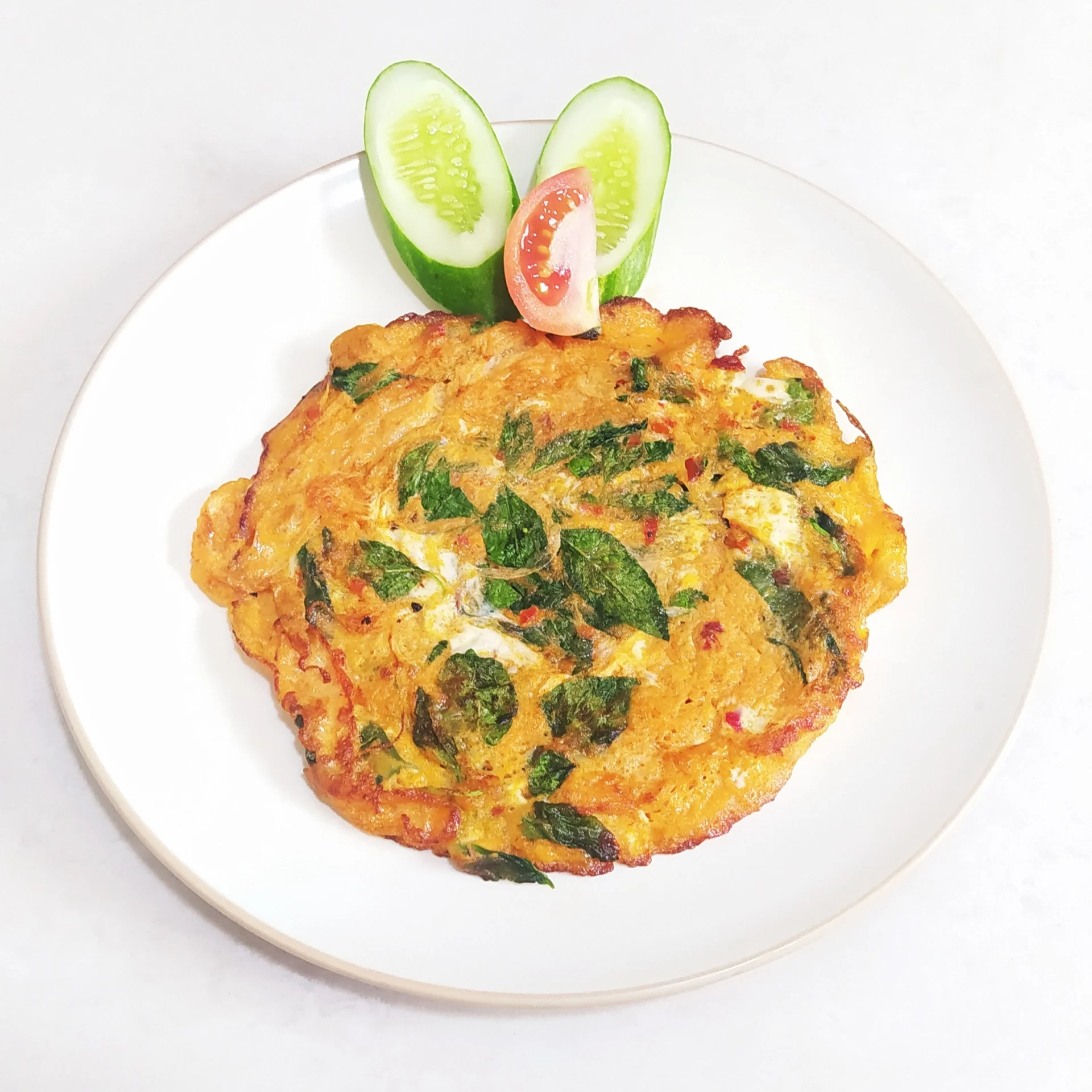 Telur Dadar Kemangi Sambal Terasi
