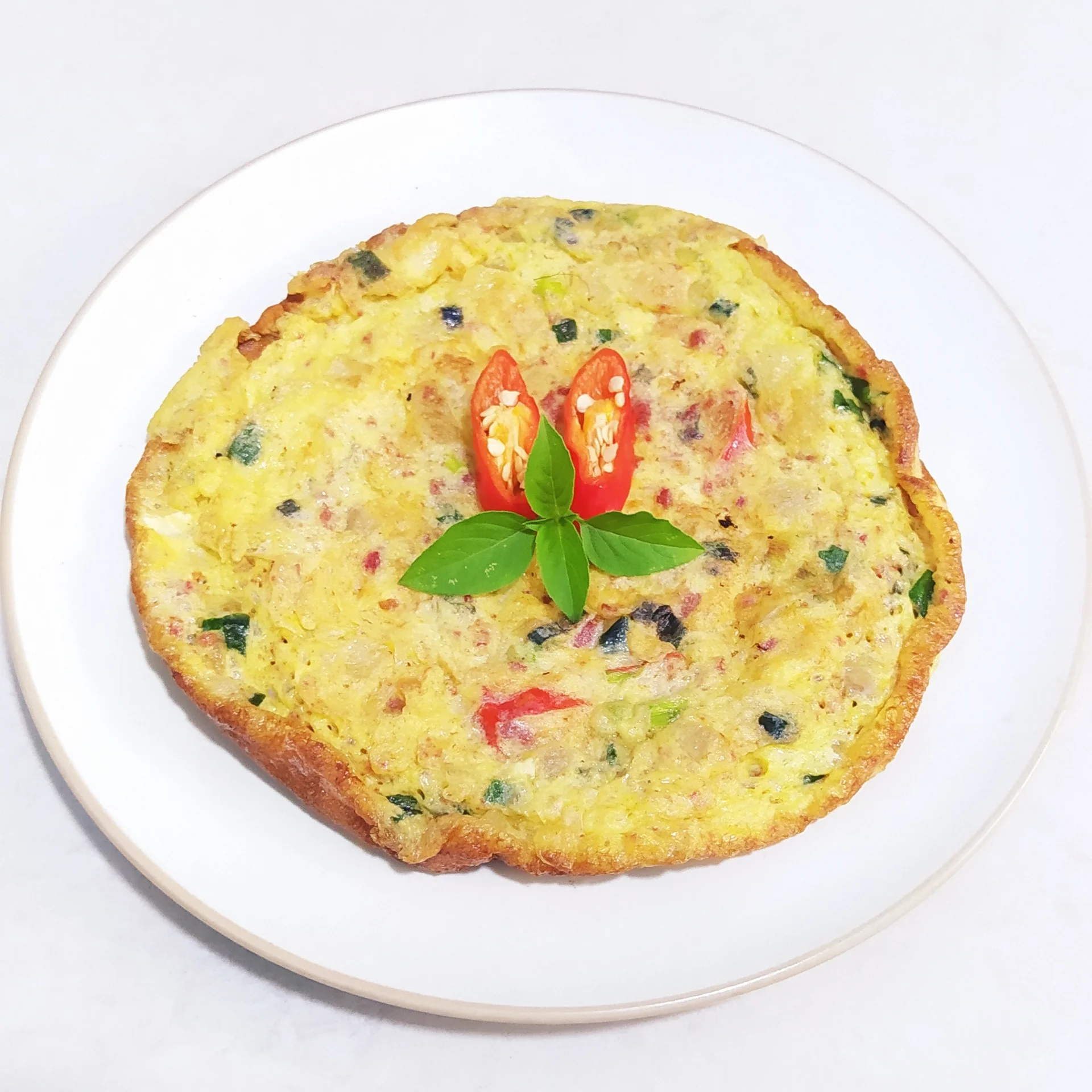 Telur Dadar Kornet