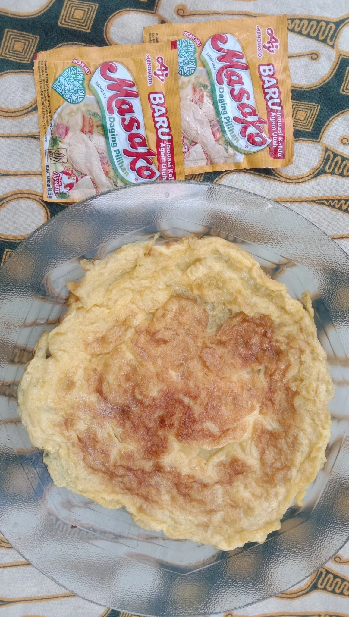 Telur dadar Masako 