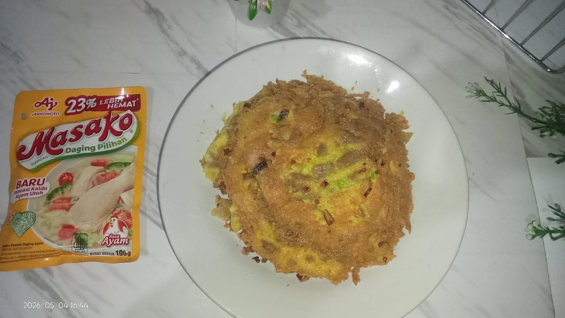 Telur dadar praktis ala Masako ®