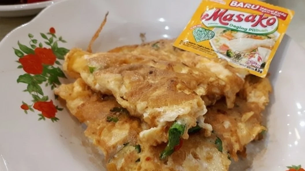 Telur Dadar Sayur Spesial Gurih Masako
