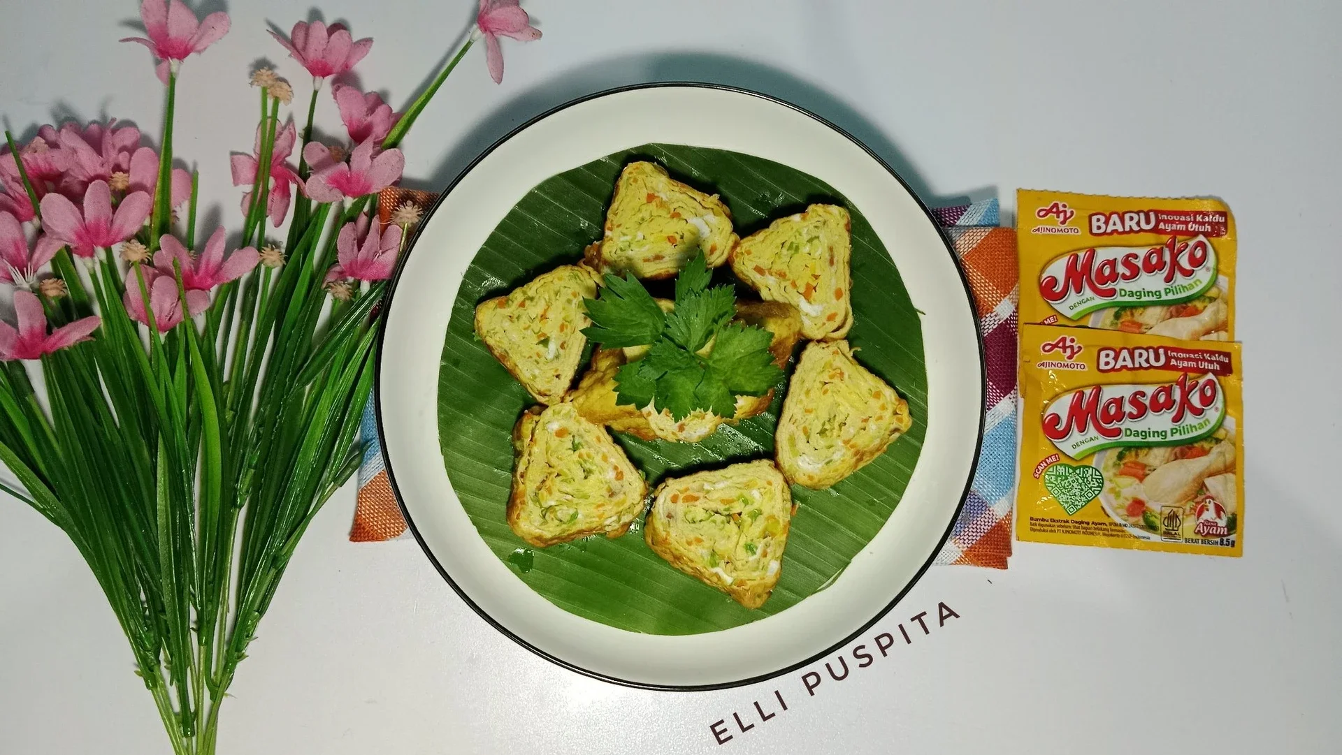 telur gulung sayur