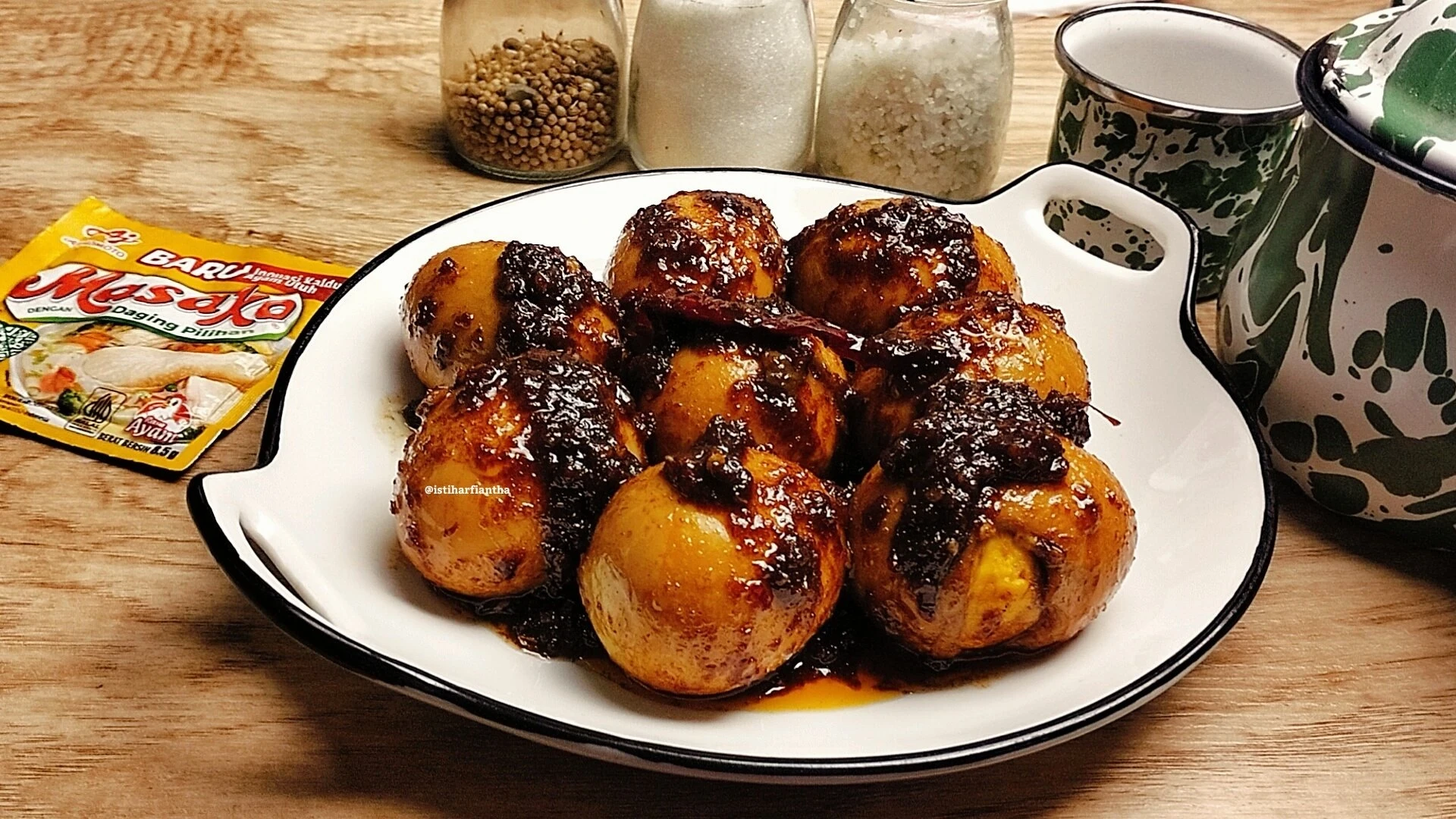 Telur Kecap Pedas ala MASAKO®