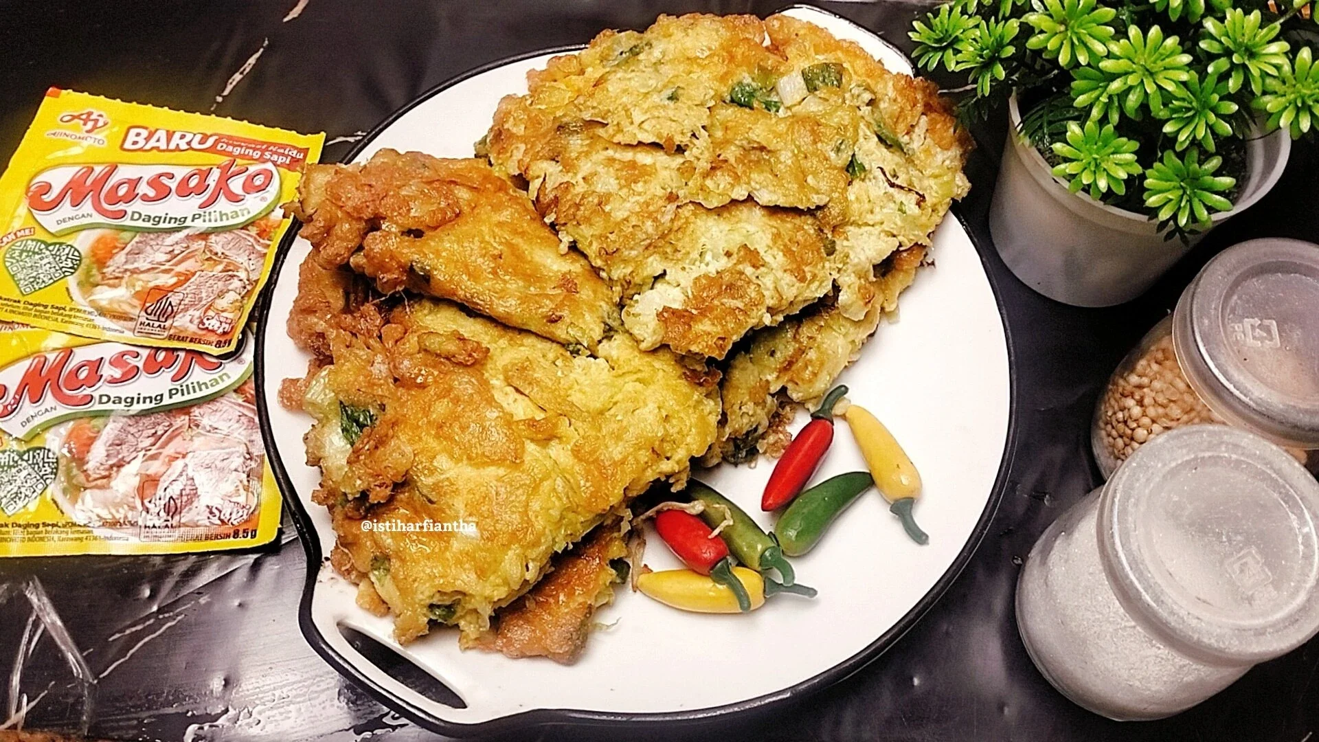 Telur Kol masak Dadar ala MASAKO®