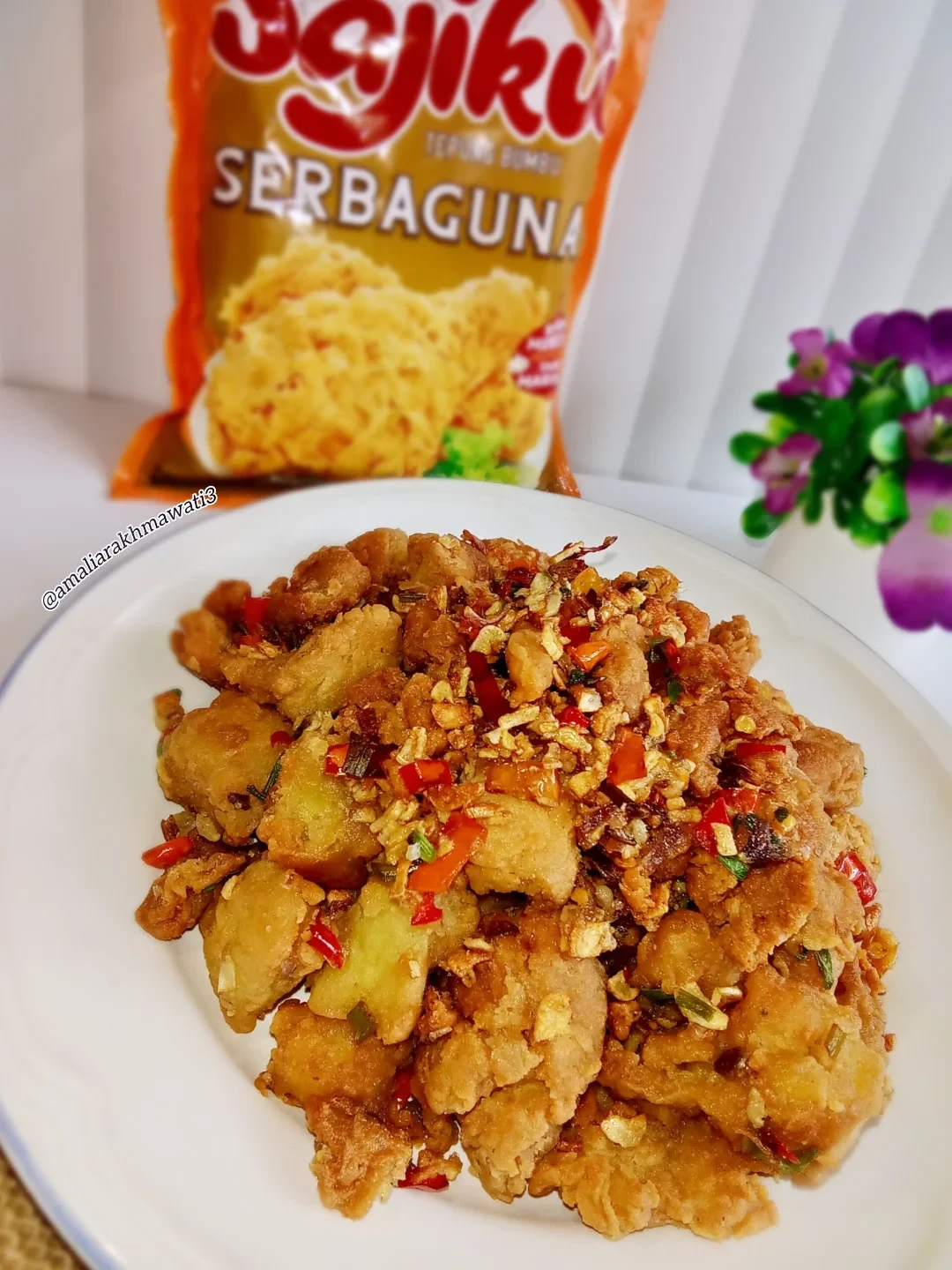 TELUR KRISPI CABE GARAM