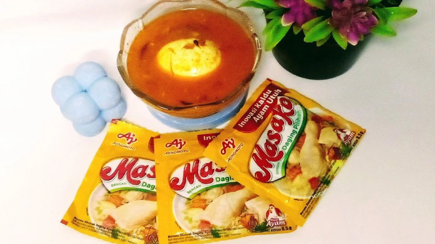 Telur Kuah Merah Ala Masako
