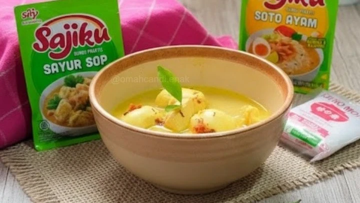 Telur kuah soto ala sajiku