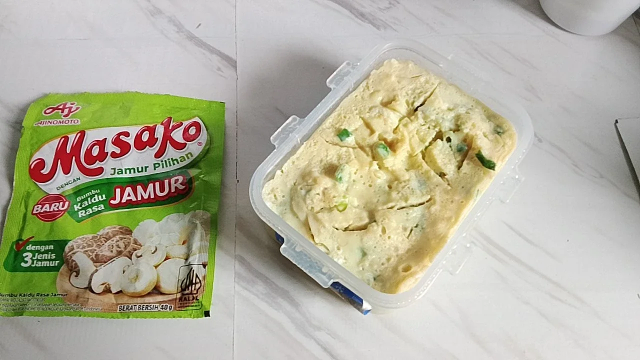 Telur Kukus rasa Jamur 