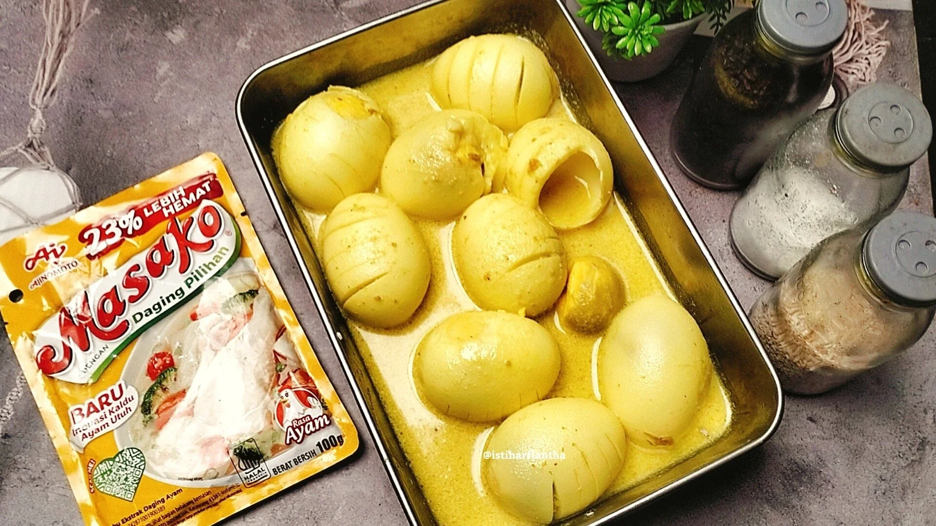 Telur Lodeh Kuning ala MASAKO®