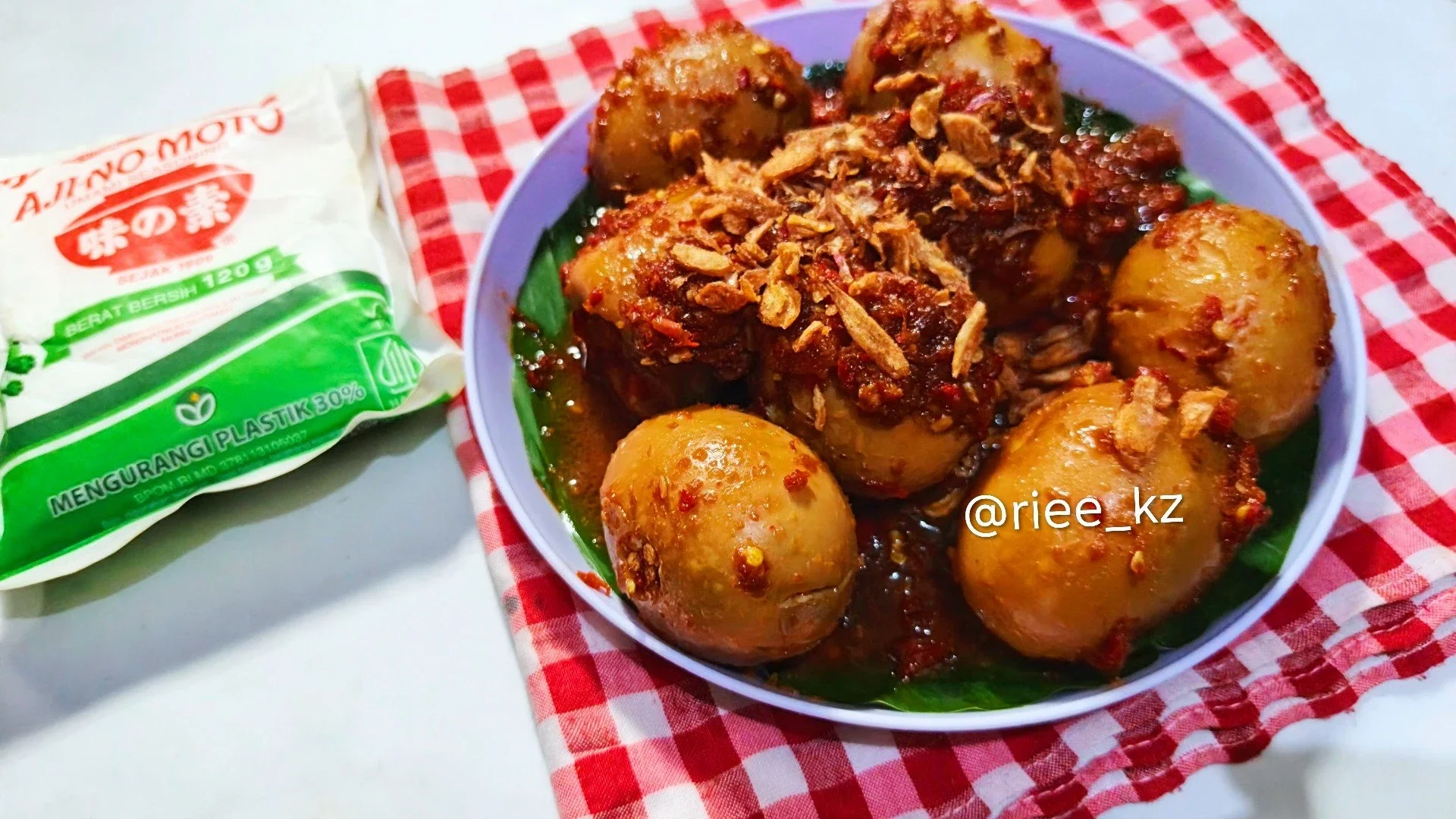 Telur masak habang 
