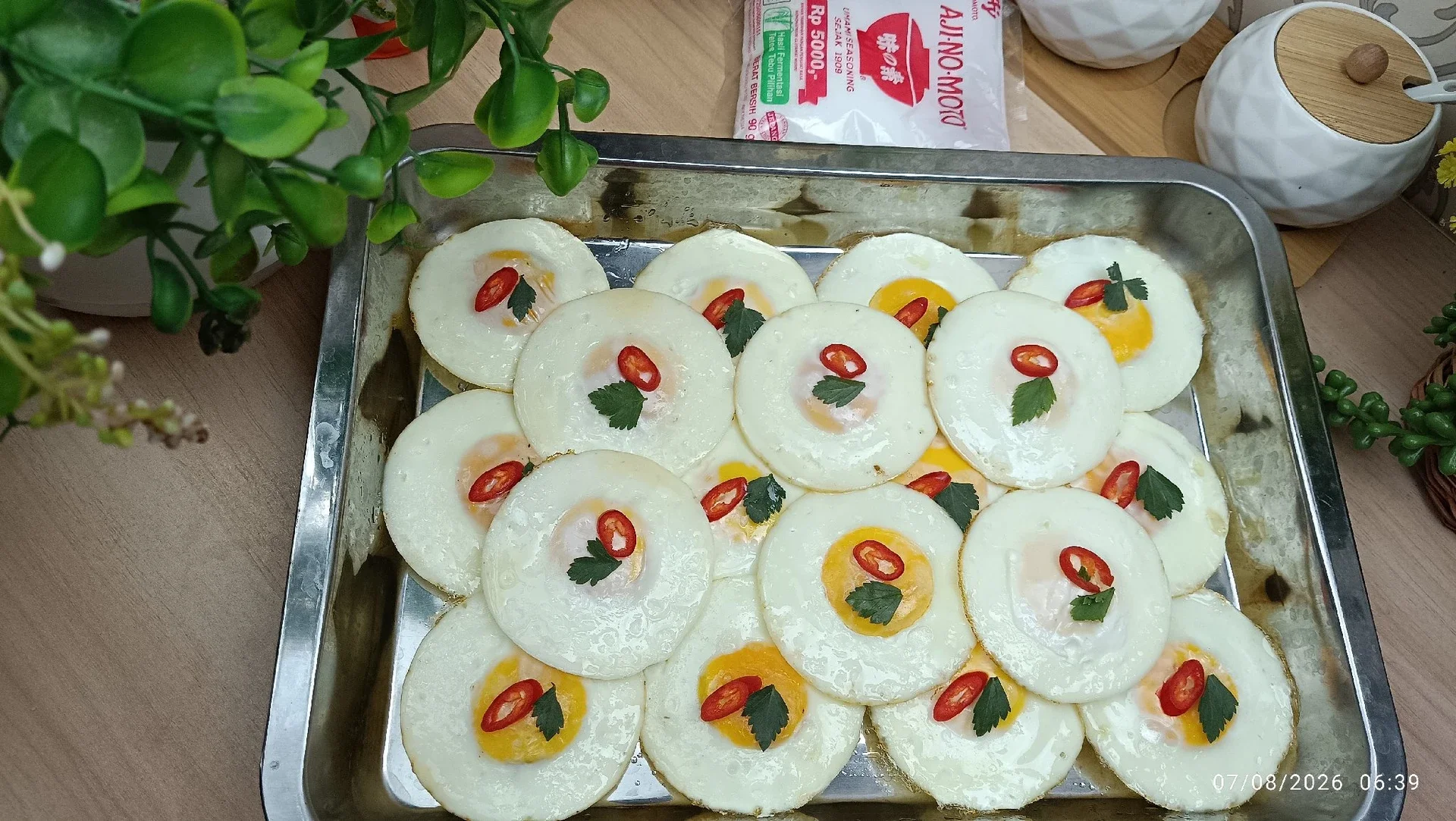 Telur mata sali ala ajinomoto